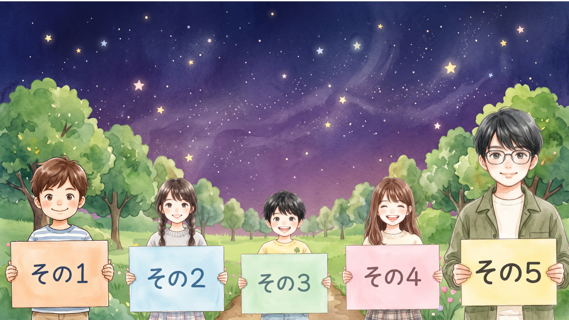 五領域 背景イラスト